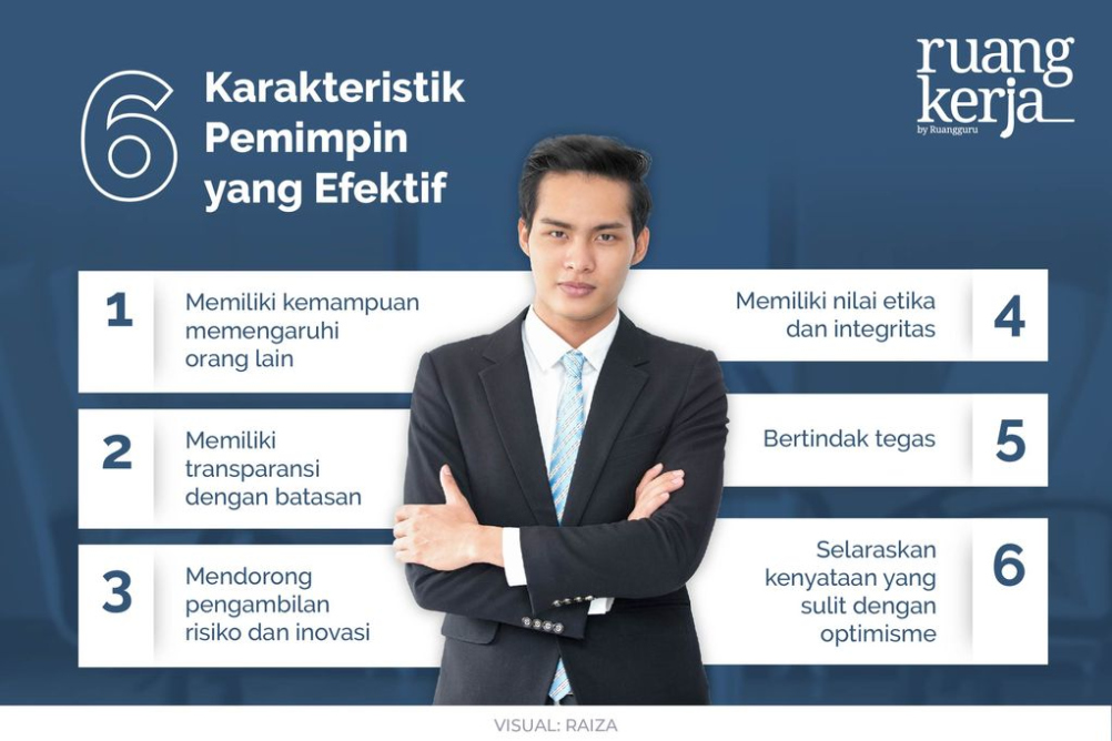 Leader Wajib Tahu, Ini  Karakteristik Pemimpin yang Efektif