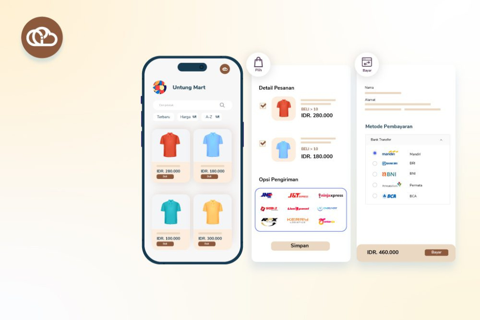 PILIH, BAYAR, dan KIRIM Barang Pakai Fitur Jubelio Checkout Page PILIH, BAYAR, dan KIRIM Barang Pakai Fitur Jubelio Checkout Page