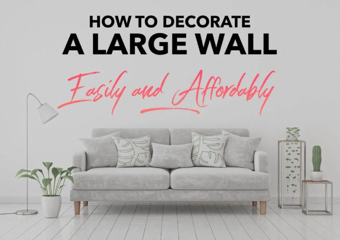 How to decorate with wall art