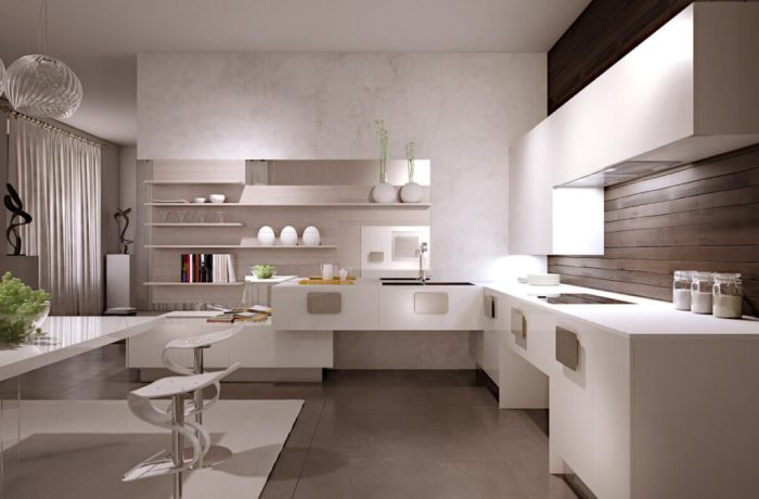 Kitchen ideas minimalist tiny room modern divisions inspiration insplosion white brabbu