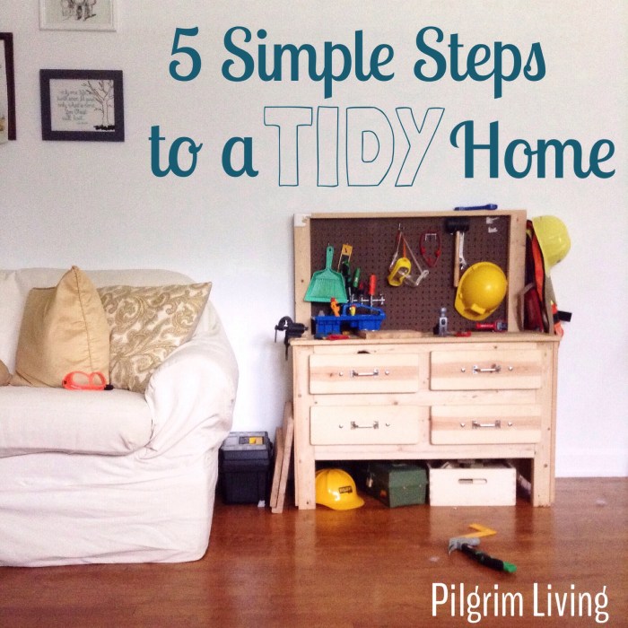 Decluttered home ideas
