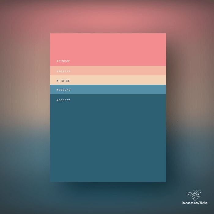 Neutral Color Schemes for Minimalism