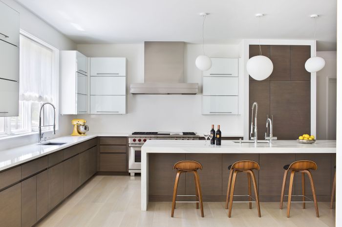 Minimalist kitchens kitchen white brown renovation inspire Minimalist kitchens kitchen white brown renovation inspire