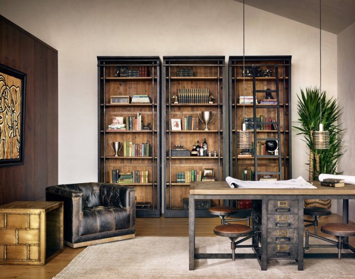Industrial Home Office Design A Functional Aesthetic