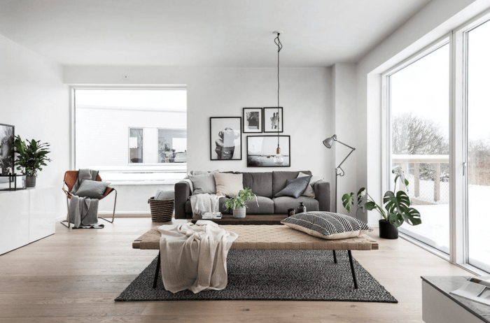 Scandinavian style guide interior white Scandinavian style guide interior white