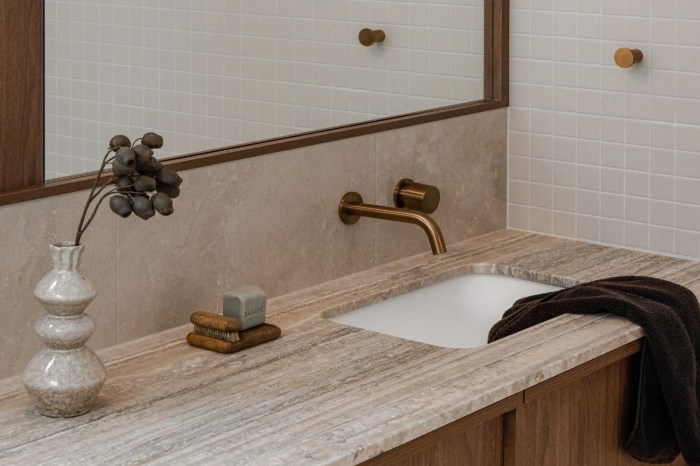 Neutral toned bathroom renovation ideas