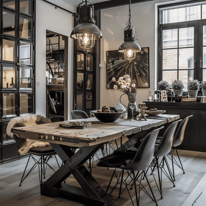 Industrial style house remodeling