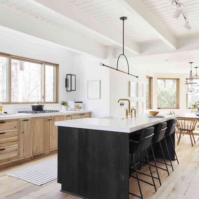 Desain dapur Skandinavia multifungsi