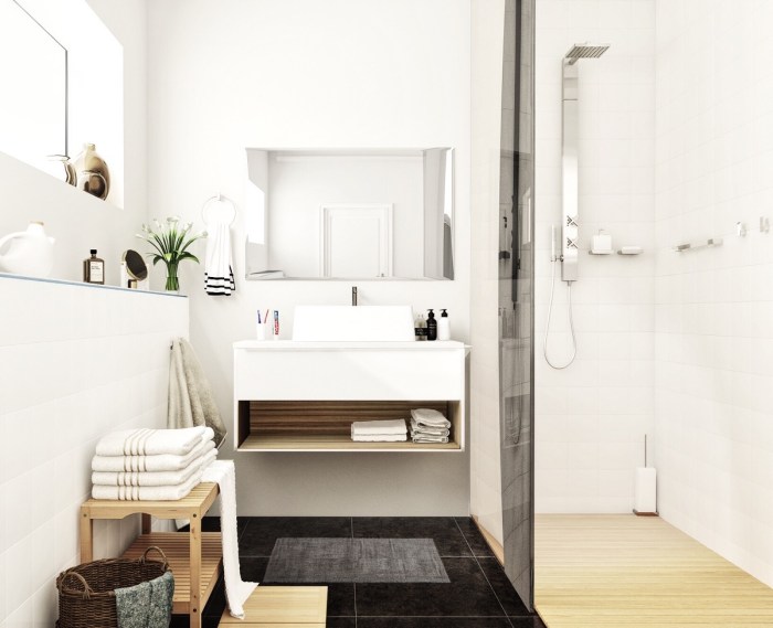 Nordic style bathroom ideas