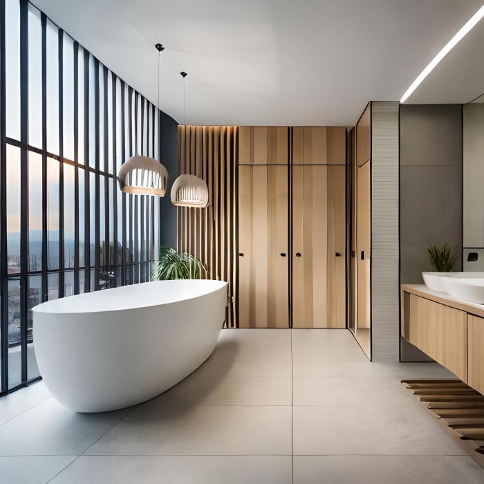 Nordic style bathroom ideas