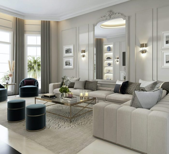 Marble wall luxury decor